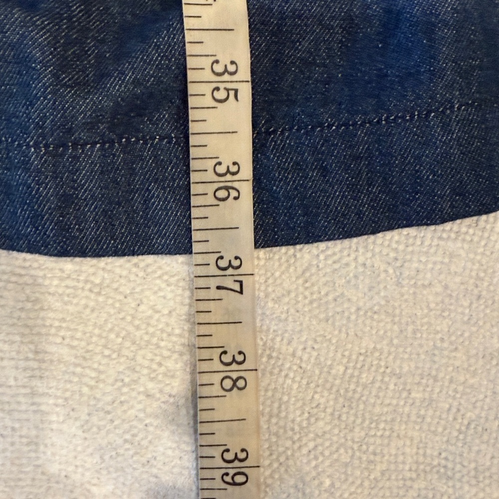 Boden Chambray Collared Button Front Mini Dress S… - image 8